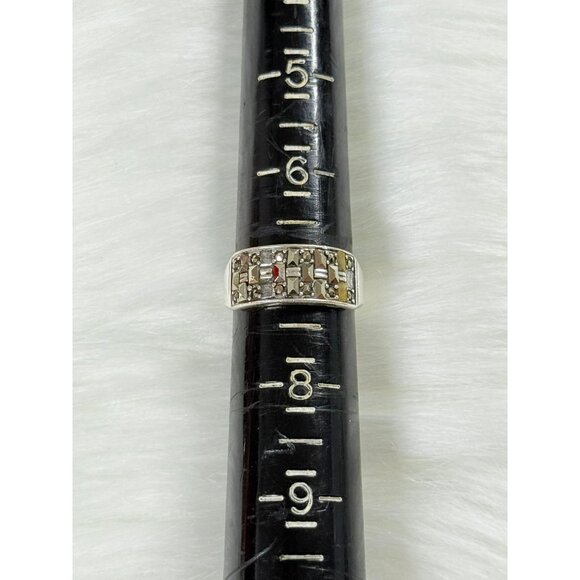 Silpada 925 Black Stone Ring - Picture 9 of 9